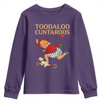 Toodaloo Cuntaroos Funny Offensive Retro Goodbye Youth Sweatshirt Vintage Scooter Girl Cartoon Edgy Adult Humor