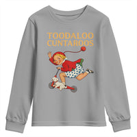 Toodaloo Cuntaroos Funny Offensive Retro Goodbye Youth Sweatshirt Vintage Scooter Girl Cartoon Edgy Adult Humor