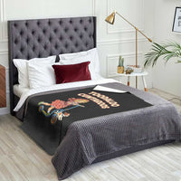 Toodaloo Cuntaroos Retro Scooter Girl Throw Blanket Funny Offensive Retro Goodbye Meme Dark Humor
