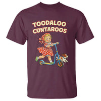 Toodaloo Cuntaroos Retro Scooter Girl T Shirt Funny Offensive Retro Goodbye Meme Dark Humor