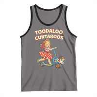 Toodaloo Cuntaroos Retro Scooter Girl Tank Top Funny Offensive Retro Goodbye Meme Dark Humor