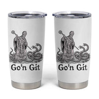 Go'n Git Funny Saint Patrick Banishing Snakes Tumbler Cup Irish History Humor St Patricks Day