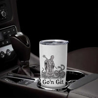 Go'n Git Funny Saint Patrick Banishing Snakes Tumbler Cup Irish History Humor St Patricks Day
