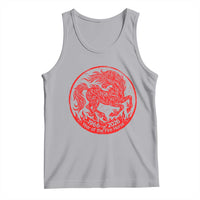 Year of the Fire Horse 1966 2026 Red Graphic Tank Top 60 Years Chinese Zodiac Horse Vintage Style