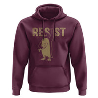 Funny Penguin Resist Hoodie Resist Penguin Activism Graphic