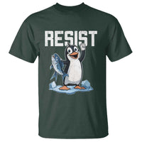 Funny Penguin Resist T Shirt Resist Penguin Activism