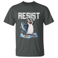 Funny Penguin Resist T Shirt Resist Penguin Activism