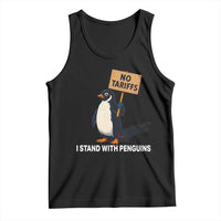 Funny Penguin Resist Tank Top No Tariffs I Stand With Penguins