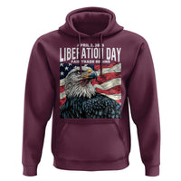 Liberation Day April 2 2025 Hoodie Fair Trade Patriotic American Eagle USA Flag