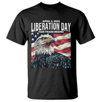Liberation Day April 2 2025 T Shirt Fair Trade Patriotic American Eagle USA Flag