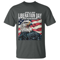 Liberation Day April 2 2025 T Shirt Fair Trade Patriotic American Eagle USA Flag