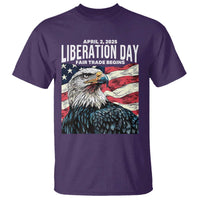 Liberation Day April 2 2025 T Shirt Fair Trade Patriotic American Eagle USA Flag