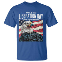 Liberation Day April 2 2025 T Shirt Fair Trade Patriotic American Eagle USA Flag