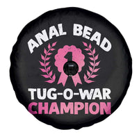 Anal Bead Tug O War Champion Funny Offensive Spare Tire Cover Inappropriate Adult Humor Pink - Wonder Print Shop