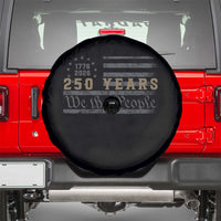 250 Years of Freedom American Flag Vintage Spare Tire Cover 1776-2026 We The People Patriotic Heritage