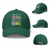 Motivational Test Day Glow Baseball Cap Today You Will Glow When You Show What You Know