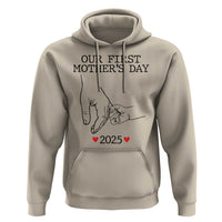 New Mom Est. 2025 Hoodie First Mother’s Day Matching Gift Light