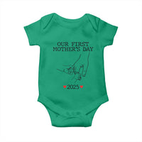 New Mom of Twins Est. 2025 Baby Onesie First Mother’s Day Matching Gift Light