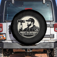 Rest In Speed Thank You For The Memories Spare Tire Cover Automotive Media Legend Memorial Tribute