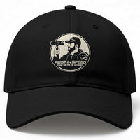 Rest In Speed Thank You For The Memories Baseball Cap Automotive Media Legend Memorial Tribute
