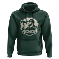 Rest In Speed Thank You For The Memories Hoodie Automotive Media Legend Memorial Tribute