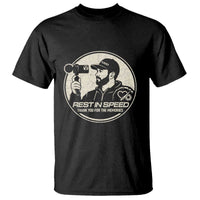 Rest In Speed Thank You For The Memories T Shirt Automotive Media Legend Memorial Tribute