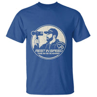 Rest In Speed Thank You For The Memories T Shirt Automotive Media Legend Memorial Tribute