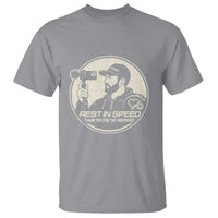 Rest In Speed Thank You For The Memories T Shirt Automotive Media Legend Memorial Tribute