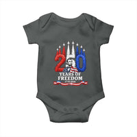 250 Years of Freedom Abraham Lincoln Patriotic Baby Onesie US Fighter Jets Red White and Blue 1776 to 2026 Semiquincentennial