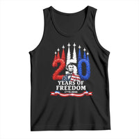 250 Years of Freedom Abraham Lincoln Patriotic Tank Top US Fighter Jets Red White and Blue 1776 to 2026 Semiquincentennial