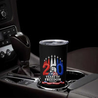 250 Years of Freedom Abraham Lincoln Patriotic Tumbler Cup US Fighter Jets Red White and Blue 1776 to 2026 Semiquincentennial