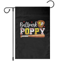 Ballpark Poppy Baseball and Softball Grandpa Garden Flag Sports Grandfather Game Day Birthday Gifts