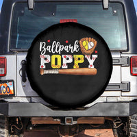 Ballpark Poppy Baseball and Softball Grandpa Spare Tire Cover Sports Grandfather Game Day Birthday Gifts