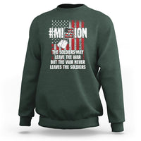 Veteran PTSD Sweatshirt Mission Save 22 Every Day American Flag Suicide Awareness - Wonder Print Shop