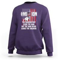 Veteran PTSD Sweatshirt Mission Save 22 Every Day American Flag Suicide Awareness - Wonder Print Shop