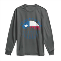 Strong Texas Long Sleeve Shirt Retro Flag Resilient Texans Pride - Wonder Print Shop