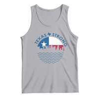Strong Texas Tank Top Retro Flag Resilient Texans Pride - Wonder Print Shop