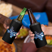 Texas Pride 4 in 1 Can Cooler Tumbler The Stars at Night Are Big and Bright - Wonder Print Shop