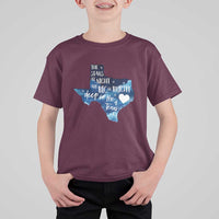 Texas Pride T Shirt For Kid The Stars at Night Are Big and Bright - Wonder Print Shop