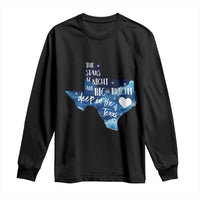 Texas Pride Long Sleeve Shirt The Stars at Night Are Big and Bright - Wonder Print Shop