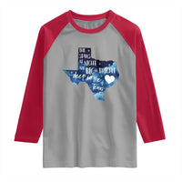 Texas Pride Raglan Shirt The Stars at Night Are Big and Bright - Wonder Print Shop