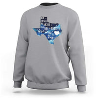 Texas Pride Sweatshirt The Stars at Night Are Big and Bright - Wonder Print Shop