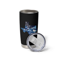 Texas Pride Tumbler Cup The Stars at Night Are Big and Bright - Wonder Print Shop
