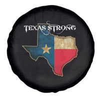 Strong Texas Spare Tire Cover Retro Lone Star State Pride Distressed Flag - Wonder Print Shop