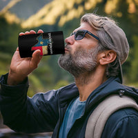 Strong Texas 4 in 1 Can Cooler Tumbler Retro Lone Star State Pride Distressed Flag - Wonder Print Shop