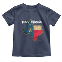 Strong Texas Toddler T Shirt Retro Lone Star State Pride Distressed Flag - Wonder Print Shop