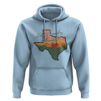 Hill Country Strong Hoodie Texas Pride for Resilient Texans Retro - Wonder Print Shop