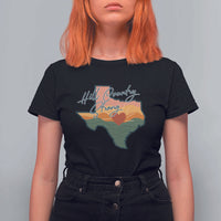 Hill Country Strong T Shirt For Women Texas Pride for Resilient Texans Retro - Wonder Print Shop