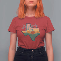 Hill Country Strong T Shirt For Women Texas Pride for Resilient Texans Retro - Wonder Print Shop