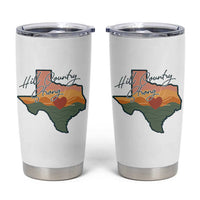 Hill Country Strong Tumbler Cup Texas Pride for Resilient Texans Retro - Wonder Print Shop